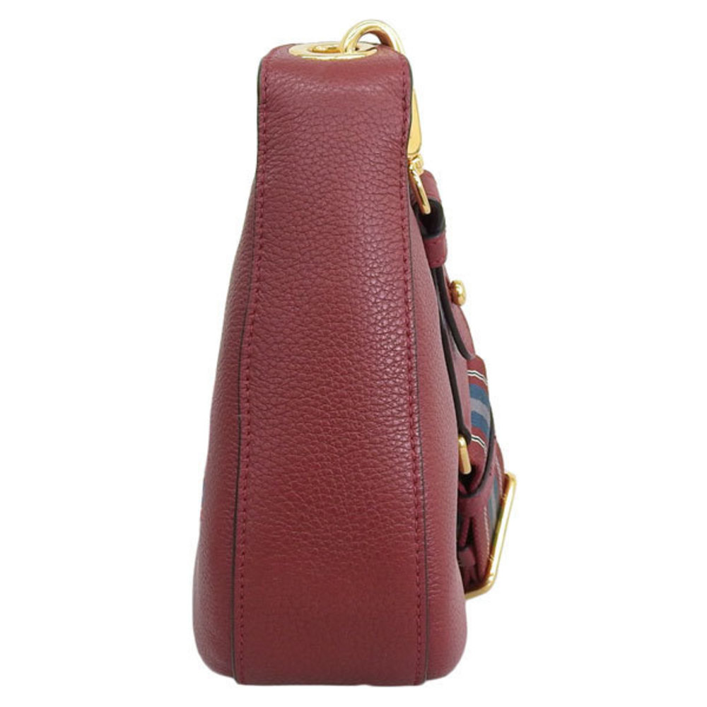 Prada Leather Red Shoulder Bags Outlet